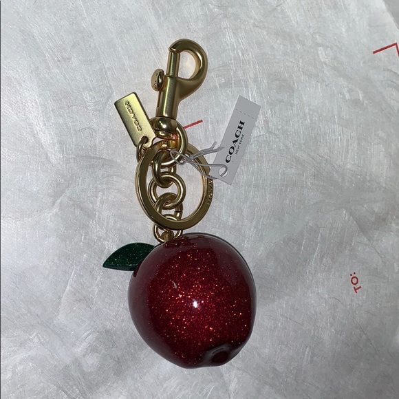 Coach Apple Bag Charm - Picture 3 of 4